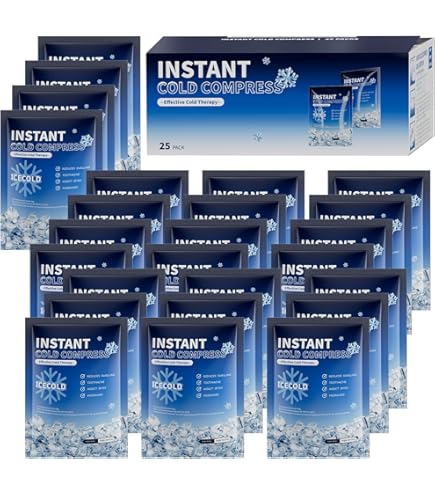 Amazon.com: First Aid Only Z6005 Instant Cold Compress, 4 x 5, 1